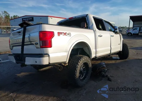 2019 Ford F-150 Platinum z USA, uszkodzony, nr VIN 1FTFW1E18KFD28170